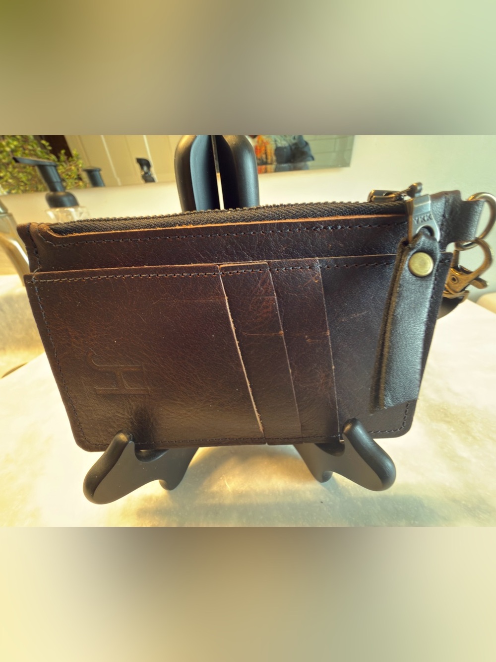 Women’s Leather Wristlet or Wallet